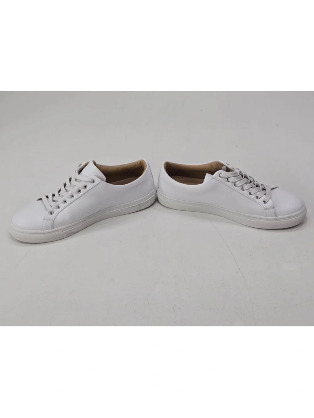 Thursday Boot Co Shoes Mens 9 Premier Low Top White Leather Lace Up Sneakers - Picture 8 of 13